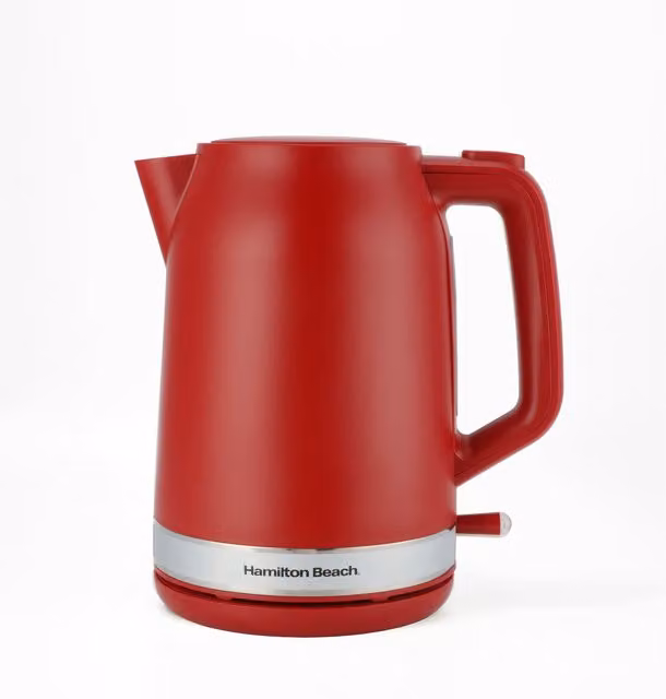 Hamilton Beach Ella 1.7 l Kettle in Red with Auto Shut-off
