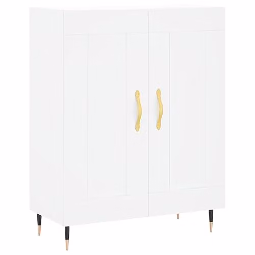 vidaXL Classic Sideboard in White, W/D/H: 69.5 x 34 x 90 cm