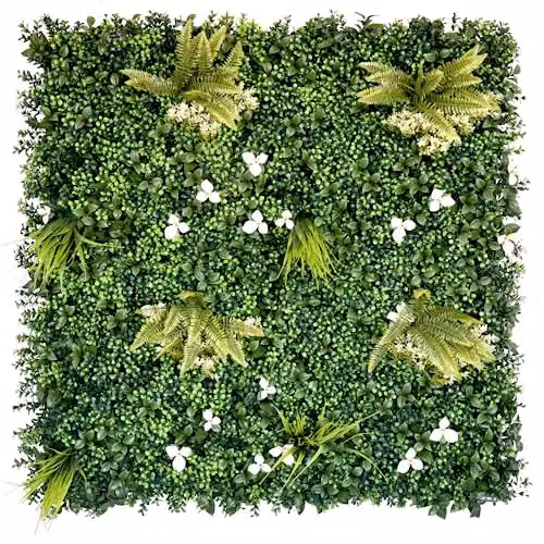 Ark Mat Cliff Side Artificial Plant Living Wall Panel, Green, W x H: 100 x 100 cm