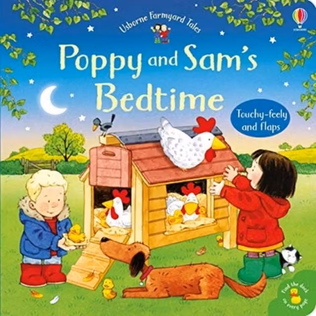 Sam Taplin Poppy and Sam's Bedtime Board Book, Multicolour