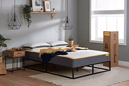 SleepSoul Hybrid Comfort Mattress in White, H x W x D: 23 x 135 x 190 cm – 4