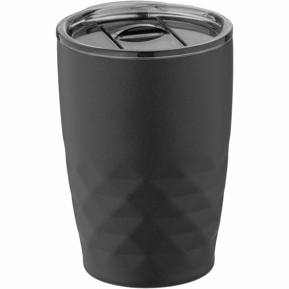 Avenue Geo Geometric Insulated Stainless Steel Tumbler, Black, 350 ml – 1