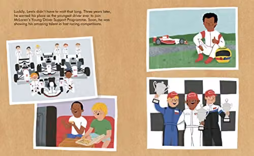 Little People, BIG DREAMS Lewis Hamilton (97) Multicolour Book by Frances Lincoln – 2