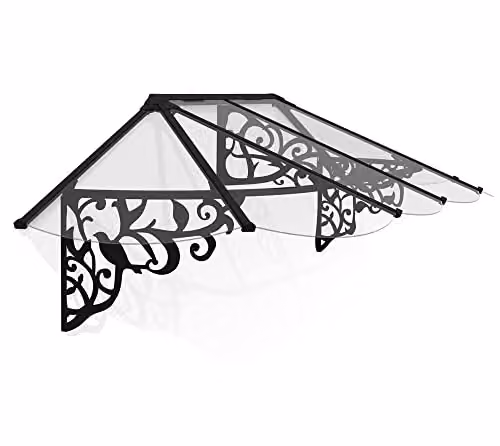 Palram Canopia Lily Lean-to Canopy 2600 in Black