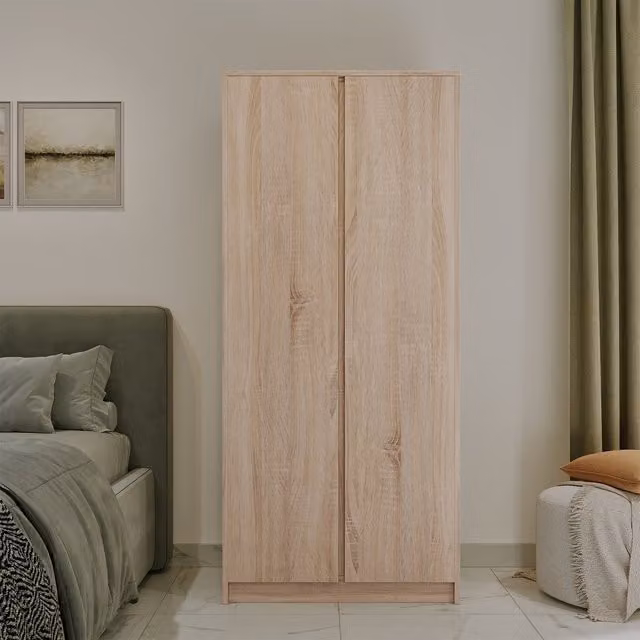 Seconique Malvern 2 Door Wardrobe in Sonoma Oak Effect