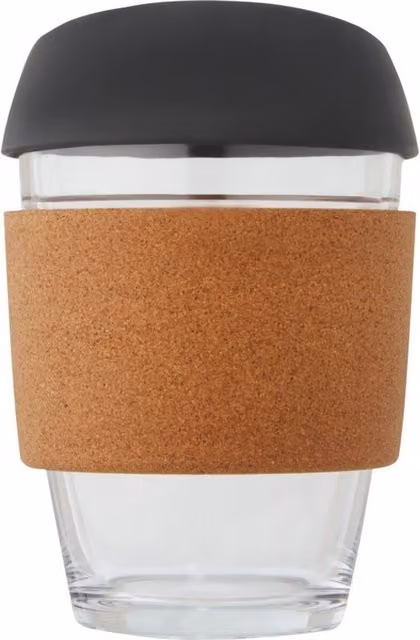Avenue Lidan Black Glass Tumbler, 360 ml – 1