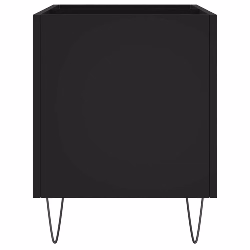 Berkfield Home Industrial Record Cabinet in Black, W: 74.5 cm, D: 38 cm, H: 48 cm – 3