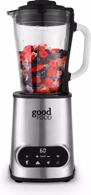 Tower GF12013 Digital 1.5L Jug Blender with 1200W Motor, 5 Speed Settings and Pulse Function, Stainless Steel, Silver – 1