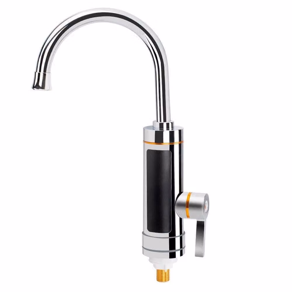 SPETLEK Instant Water Heater Faucet for Kitchen and Bathroom in Silver with Swivel Spout – 2