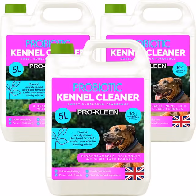 Pro-Kleen ProBiotic Kennel Cleaner Biodegradable Non-Toxic Wildlife Safe Bubblegum Pink 15kg