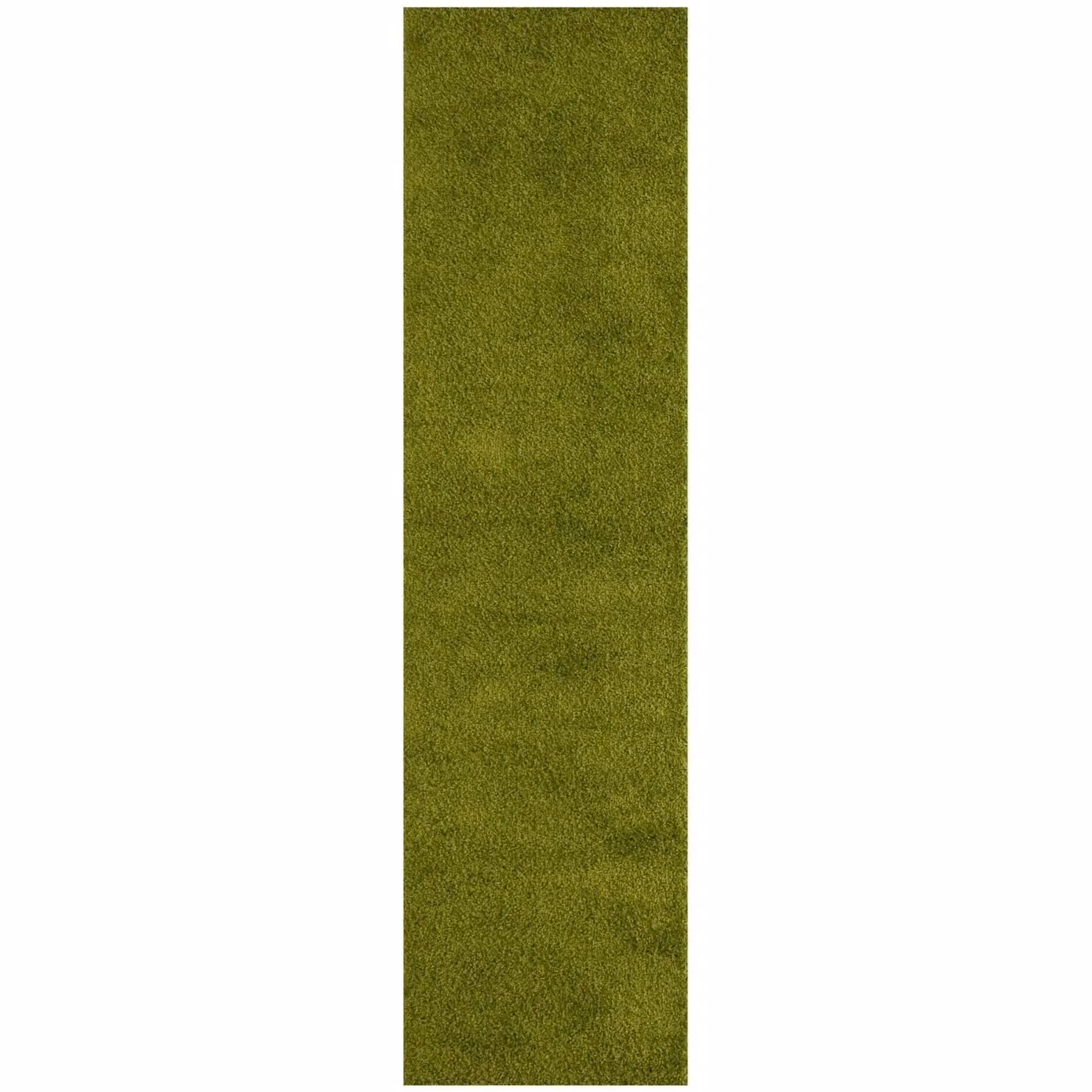 THE RUGS Green Plain Shaggy High Pile Rug, W/D/H: 160 x 230 x 3 cm – 7