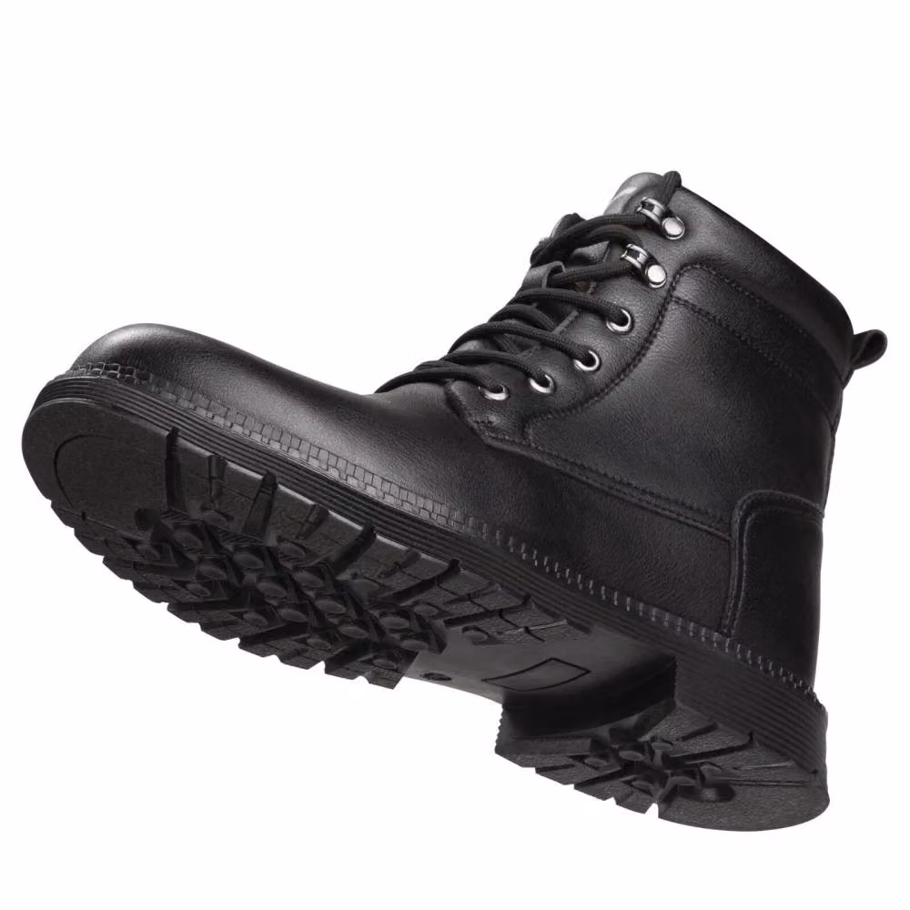 SAFETY BRANDS Men's Lightweight Water Resistant Steel Toe Cap Safety Boots in Black, Size 11 UK – 2
