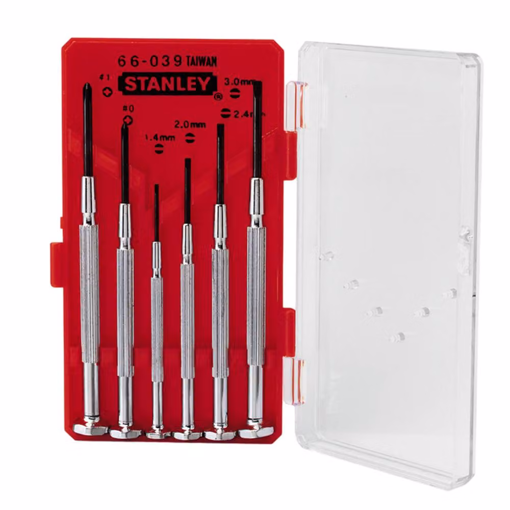 Stanley Manual Screwdriver Set, 6 Pack, Silver – 2