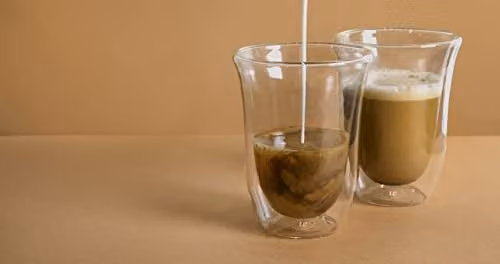 La Cafetiere Set of 2 Double Walled Glass Latte Mugs, 300ml, Transparent – 3
