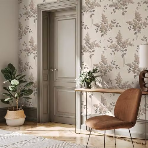 Belgravia Decor Tiffany Fiore Floral Wallpaper in Pink and Multicolour, Embossed Textured Heavyweight Vinyl – 2