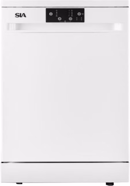 SIA SFSD6013W White Freestanding Dishwasher with 14 Place Settings