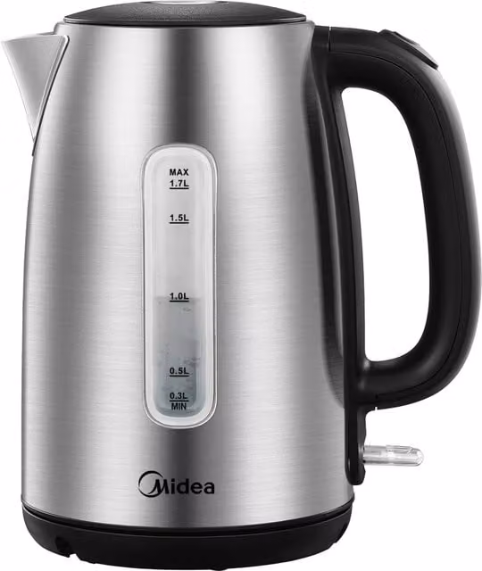 Livingandhome Stainless Steel Quick Boil Electric Kettle in Silver