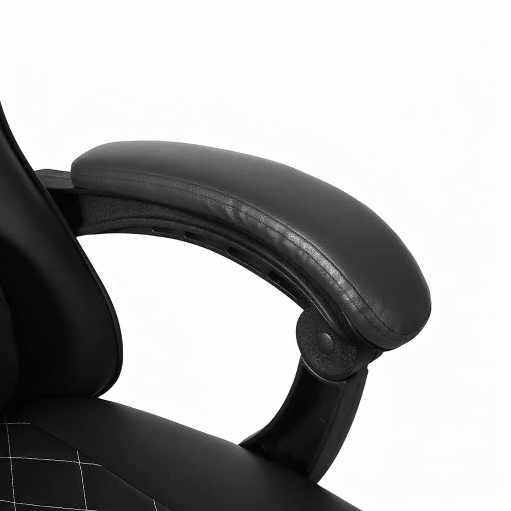 Levede Ergonomic Gaming Chair in Black with Headrest, Adjustable Height and Swivel Function – 5