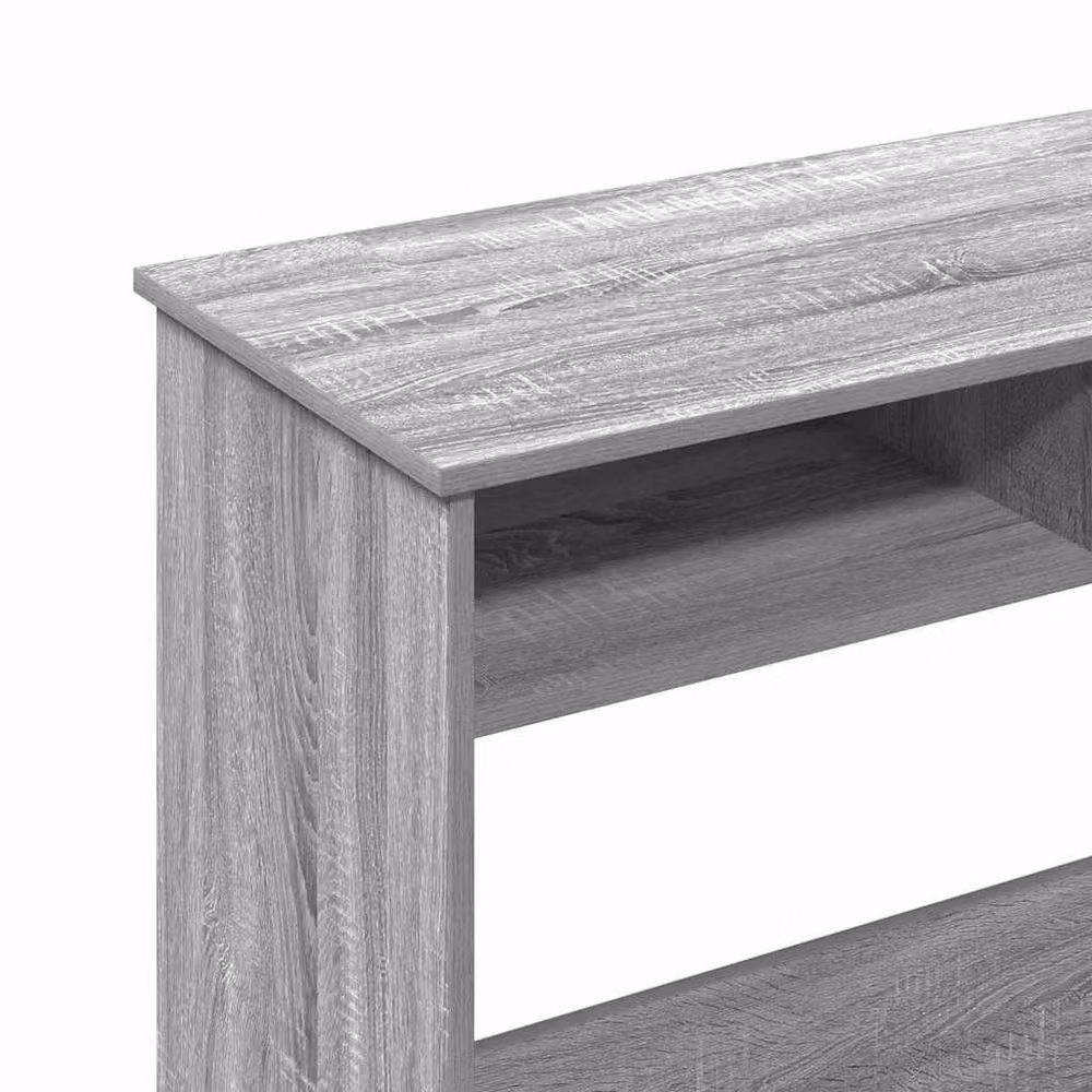Berkfield Home Writing Desk in Grey Sonoma, W/D/H: 80 x 40 x 75 cm – 5
