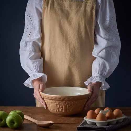Mason Cash in the Forest Stoneware Mixing Bowl, 2 Litre, Beige and Brown – 5