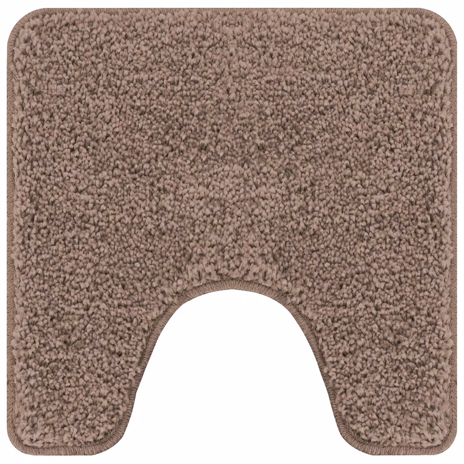 Berkfield Home 2 Piece Non-Slip Brown Bath Mat Set – 2
