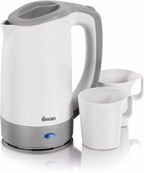 Swan White Travel Kettle 0.5 l