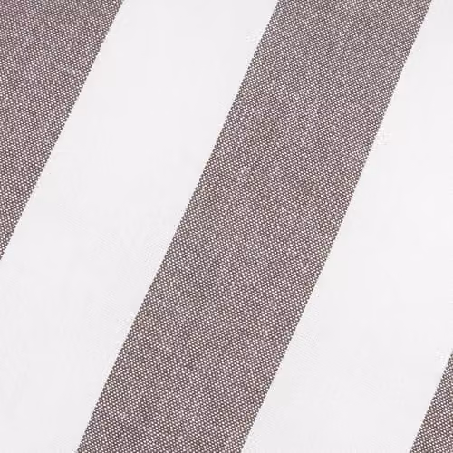 Yard Striped Cotton Outdoor Square Cushion in Brown, W/D/H: 50 x 50 x 50 cm – 3