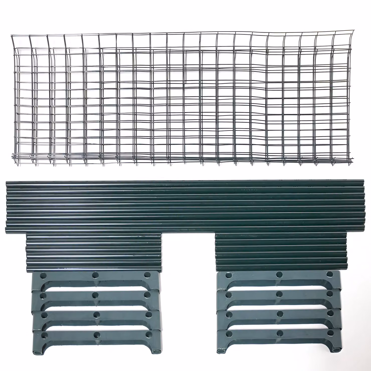 Primrose Set of 2 4-Tier Green Garden Greenhouse Staging Shelving, H 107 cm x W 92 cm x D 32 cm – 3