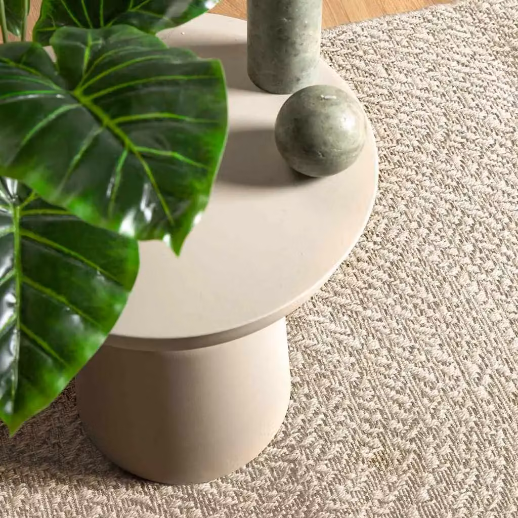 Berkfield Home ZIZUR Indoor and Outdoor Rug, Beige Jute Look, W: 240 cm, D: 340 cm – 2