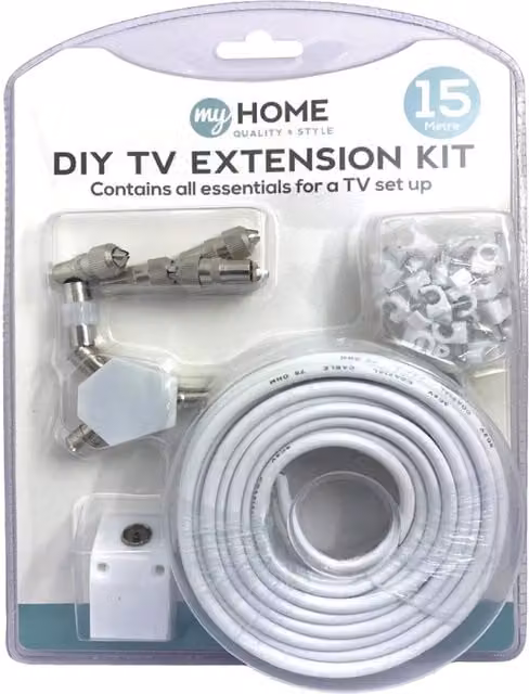 My Home TV Extension Pack in White