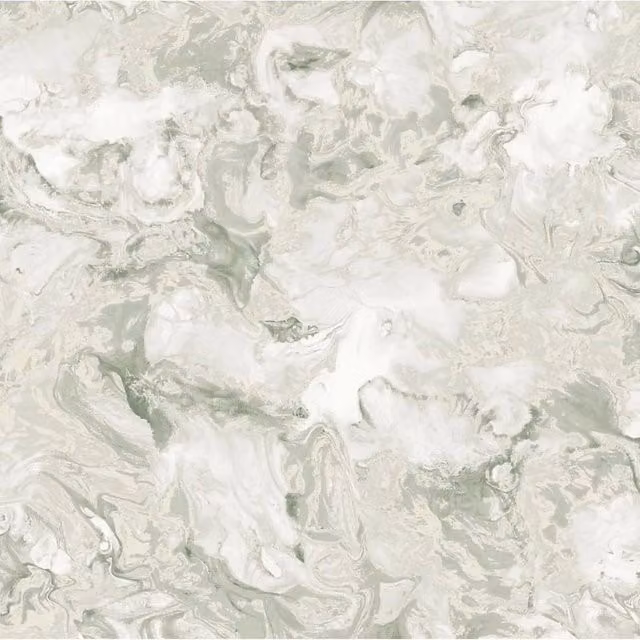 Muriva Elixir Marble Textured Abstract Wallpaper in Green Matt Paper
