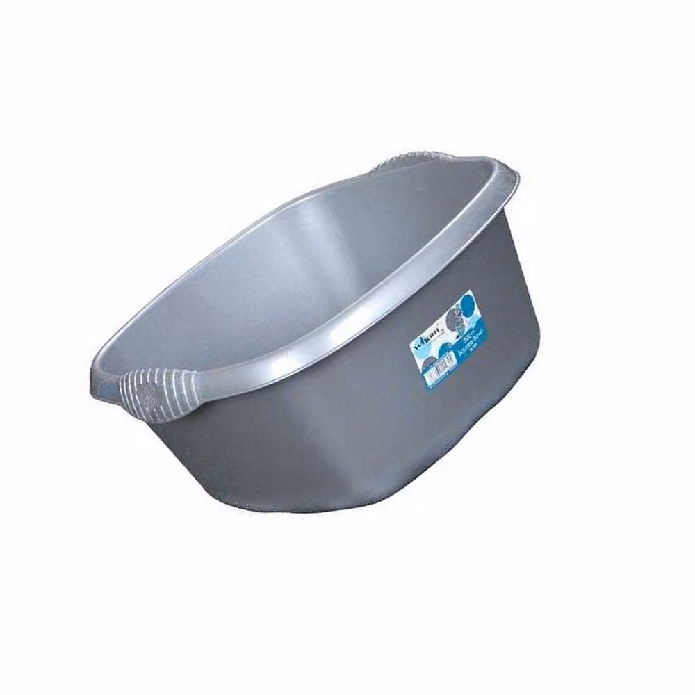 Casa Square Washing Up Bowl in Silver, 32 cm – 2