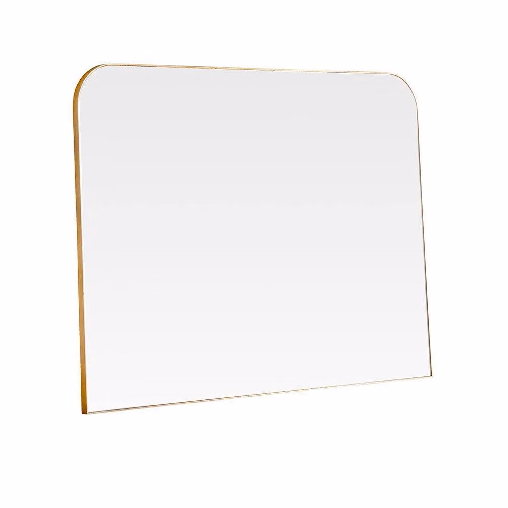 Yearn Mirrors Minimal Gold Mantle Mirror, W: 110 cm, H: 80 cm – 3