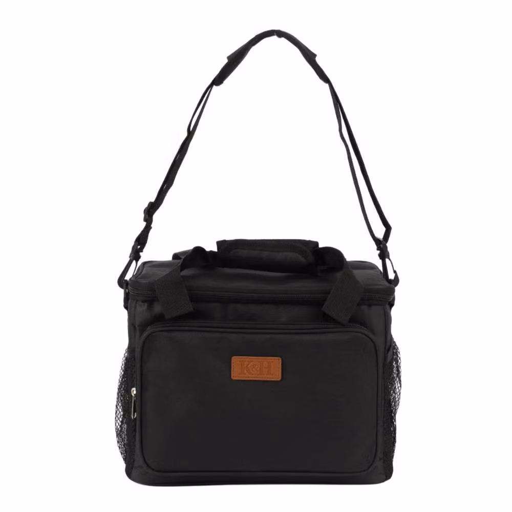 Kingsley & Harper 15L Insulated Leakproof Cool Bag in Black – 3