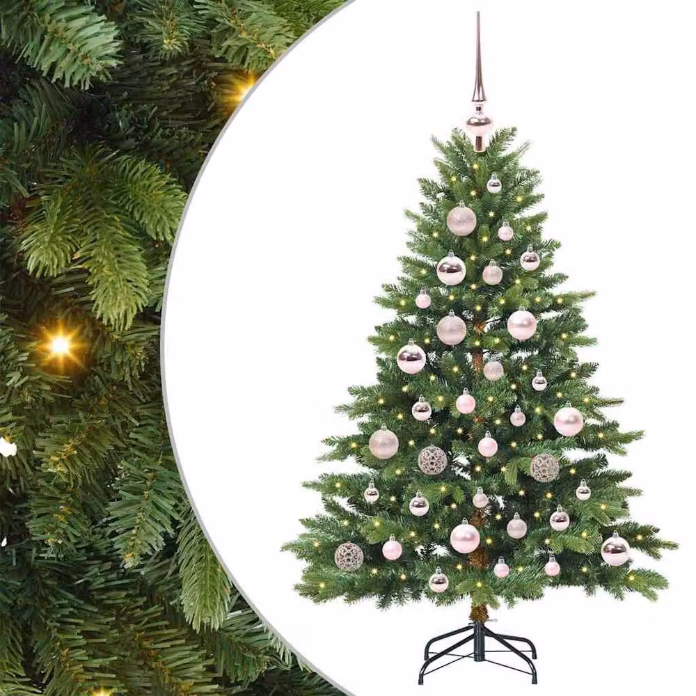 Berkfield Home Green Artificial Christmas Tree with 150 LEDs, Height: 120 cm – 2