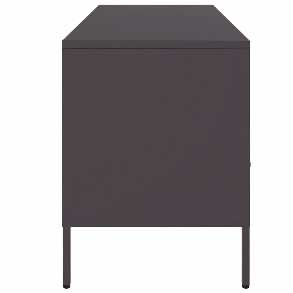 Berkfield Home Industrial Black Metal TV Cabinet W/D/H: 100.5 x 39 x 50.5 cm – 4