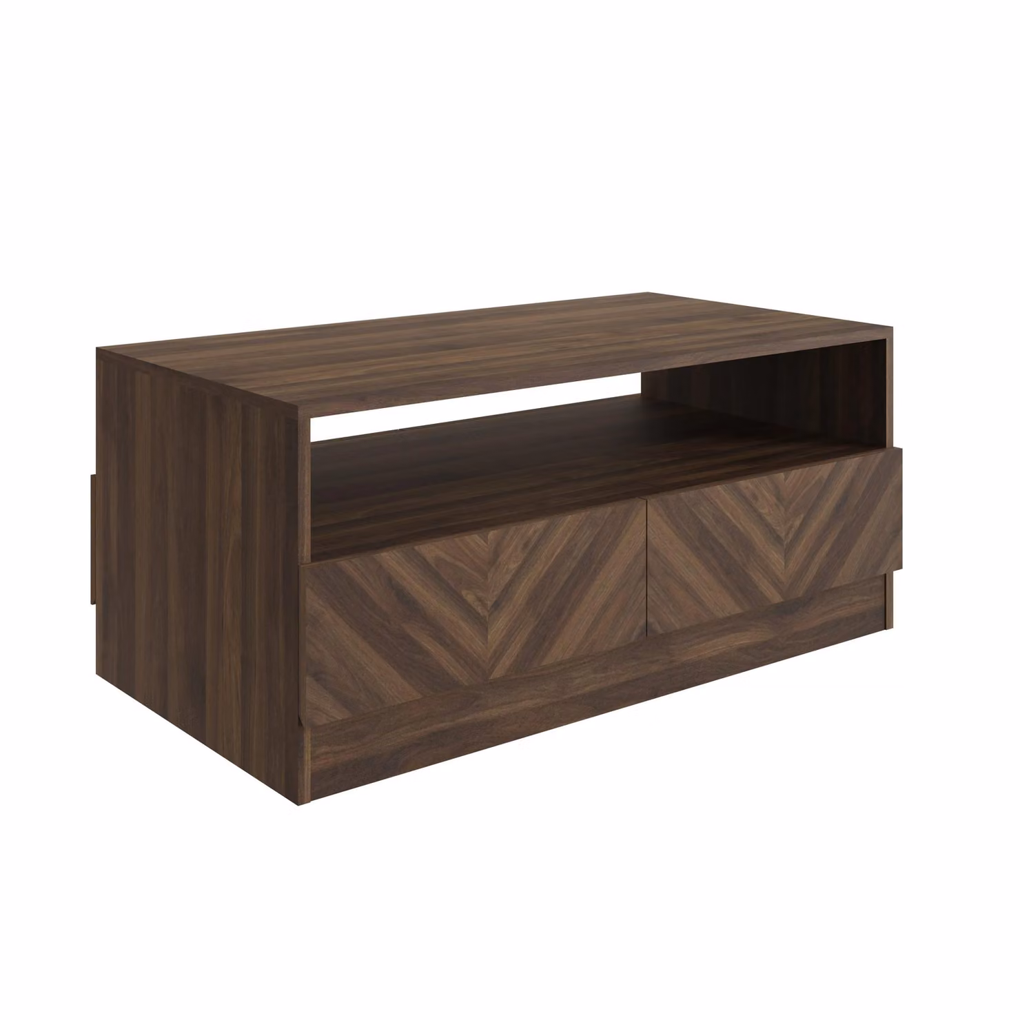 GFW Catania Modern Rectangular Coffee Table in Walnut – 2