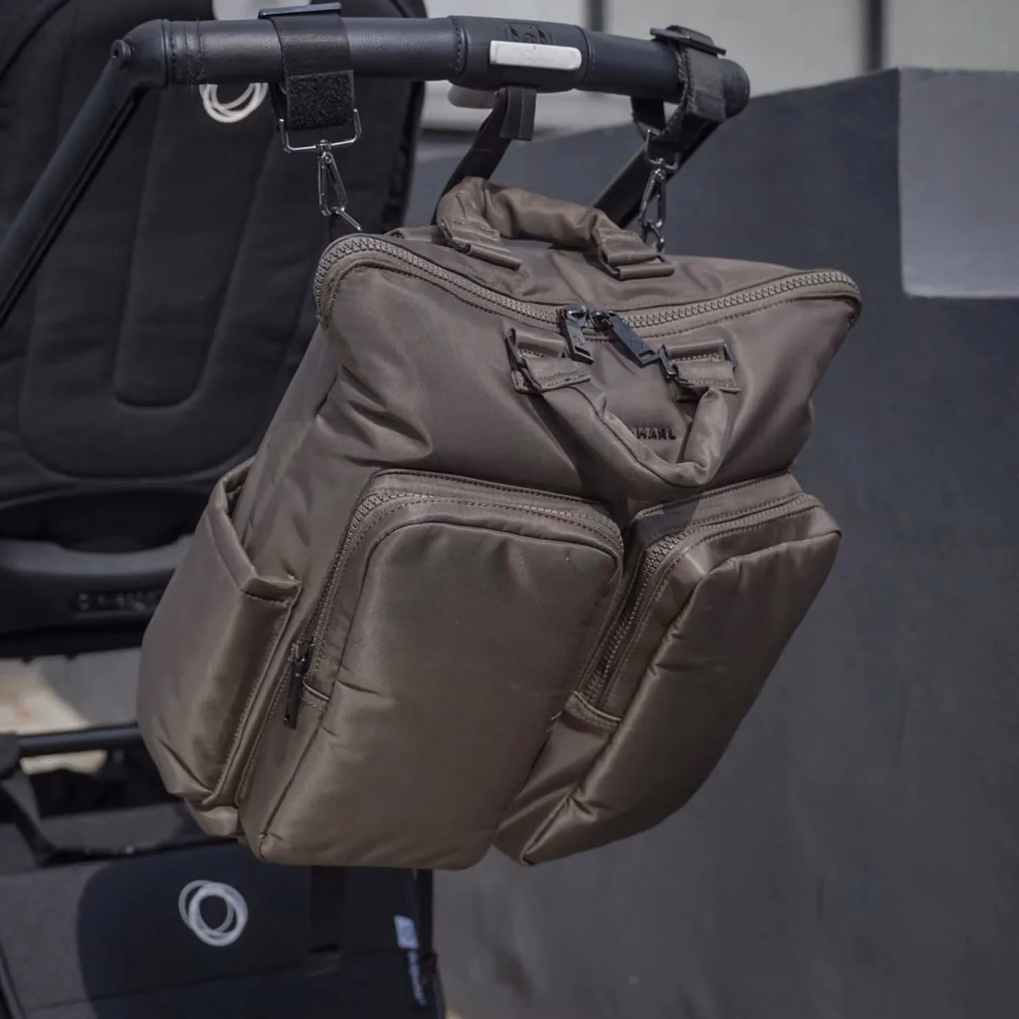 Tiba + Marl Ozzy Changing Tote Backpack 2.0 in Brown – 5