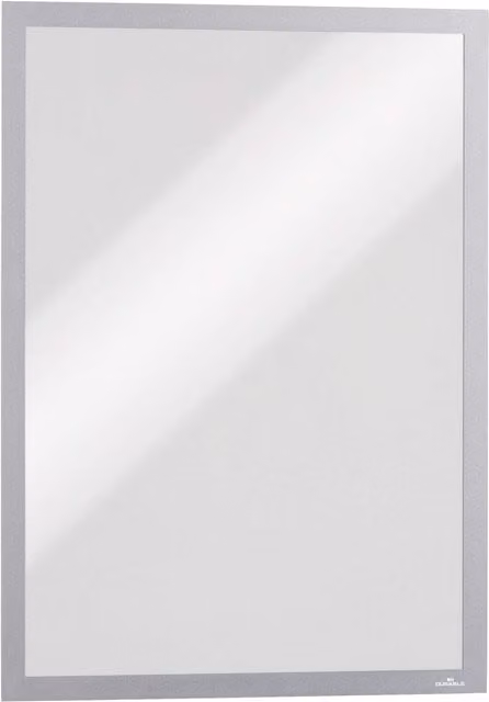 DURAFRAME Magnetic Signage Frame for Metal, A3, Silver, 5 Pack