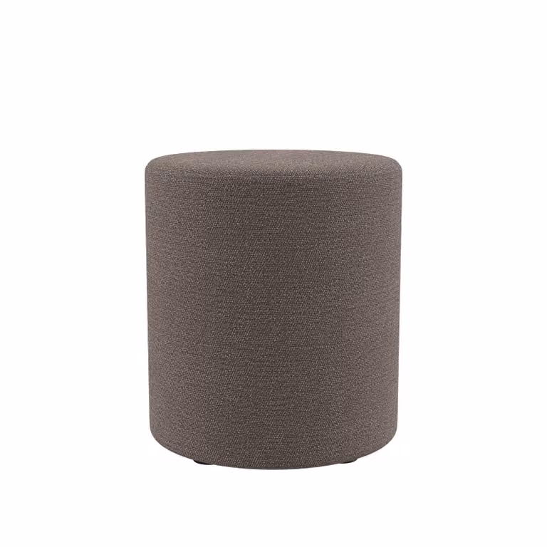 Dome Deco DAX Stool in Grey Fabric