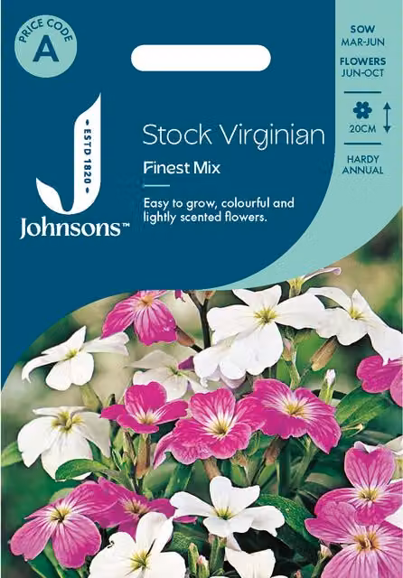 Johnsons Seeds Multicolour Mixed Ornamental Spring and Summer Flower Seeds