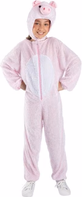 Smiffys Pink Pig Costume for Children