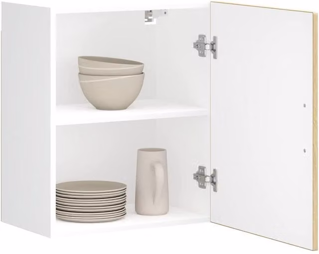 Berkfield Home Porto Sonoma Oak Kitchen Wall Cabinet in Grey