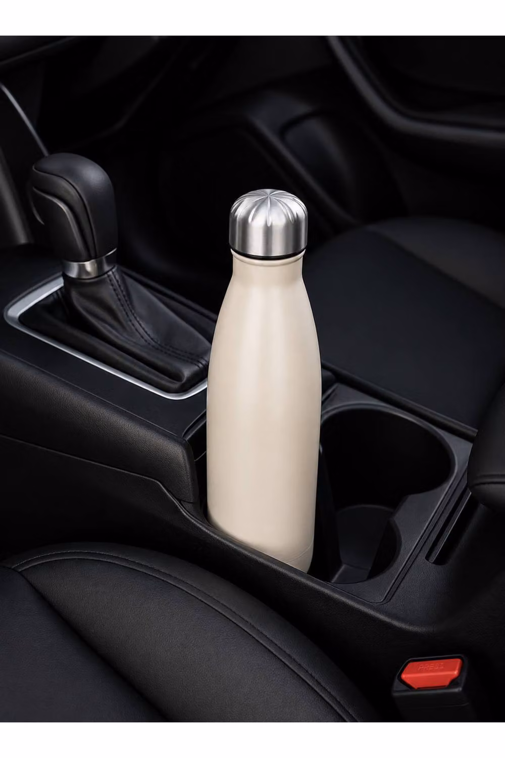 Dyzi Stainless Steel Leak Proof Water Bottle, 500ml, Beige – 2