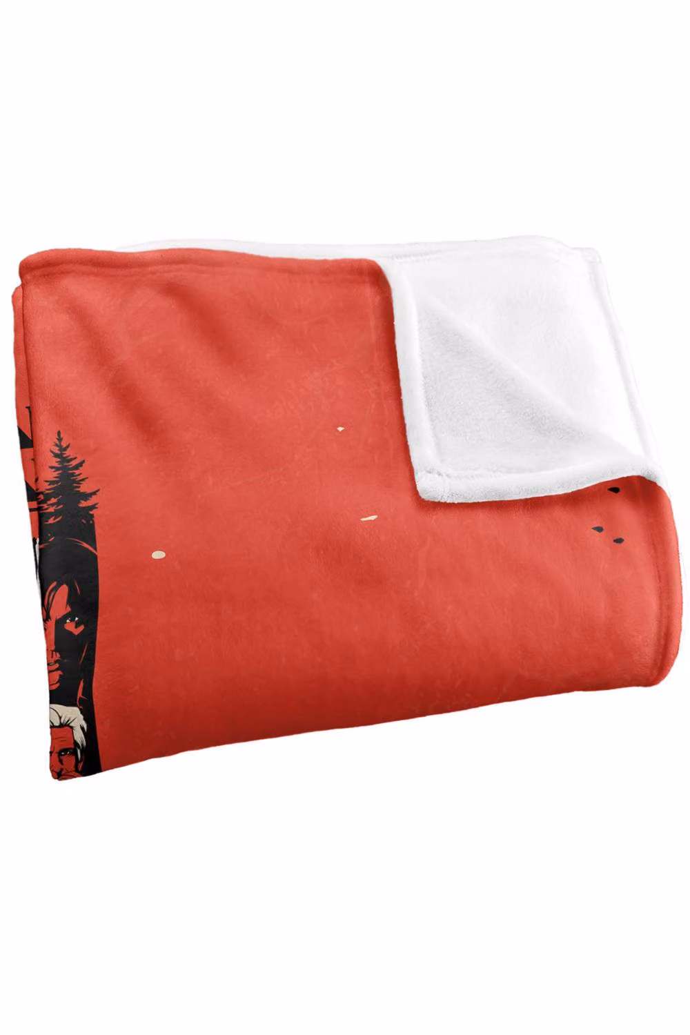 Stranger Things Chapter 1 Poster Super Soft Throw Blanket, Multicolour and Red, W: 152 cm, D: 127 cm – 3