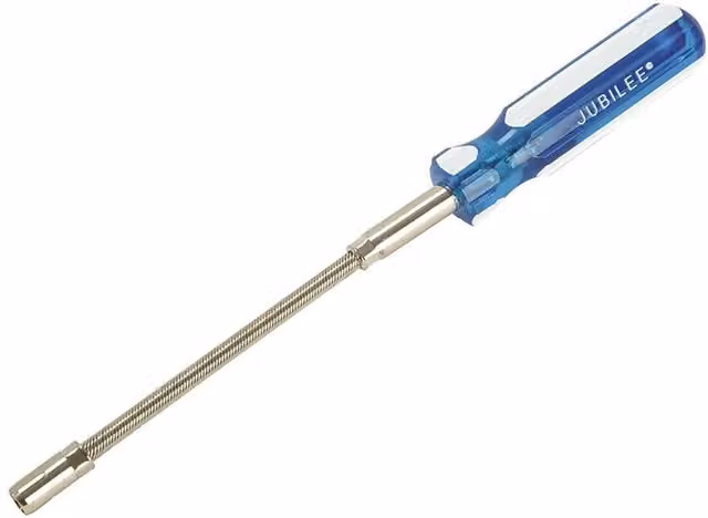 Jubilee Matt Silver Measuring Rule 150mm - Grey