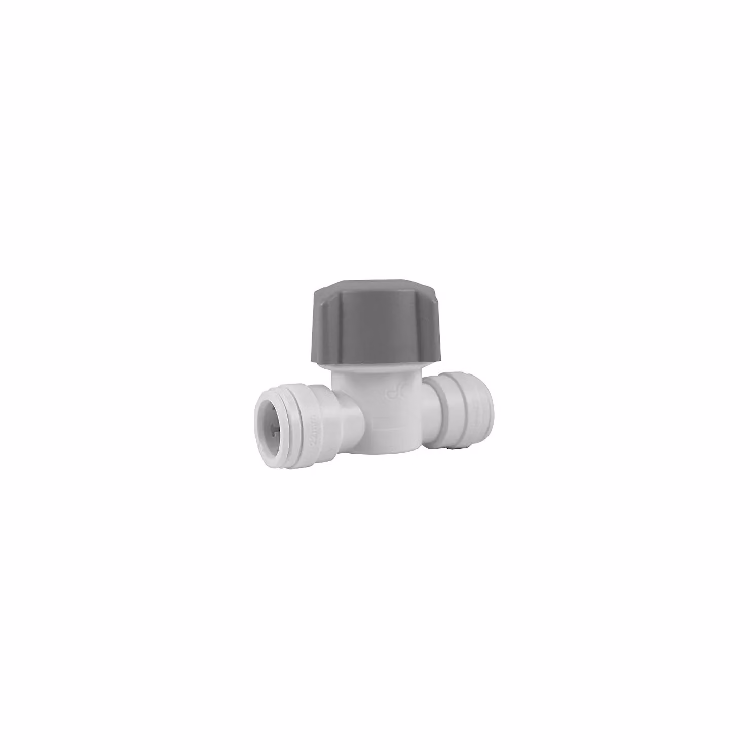 John Guest Straight Plastic Stop Valve 22mm in White Matt – 2