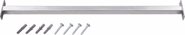 Berkfield Home Adjustable Silver Stainless Steel Security Window Bar