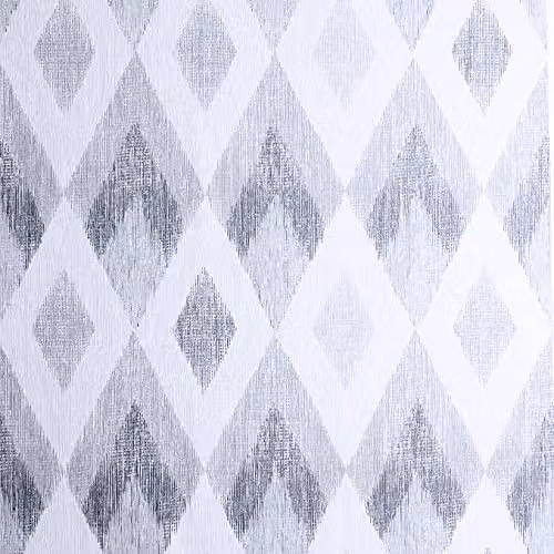 Arthouse Scandi Diamond Silver Geometric Vinyl Wallpaper, Width: 53 cm, Length: 10.05 m