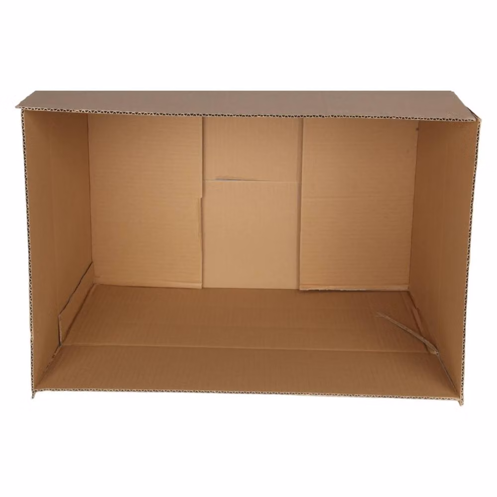 NESTLUNE Single Large Moving Boxes in Brown Corrugated Cardboard – 2